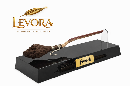 Levitating Quill FIRE – Magnetic Fantasy Desk Decor | Levora®